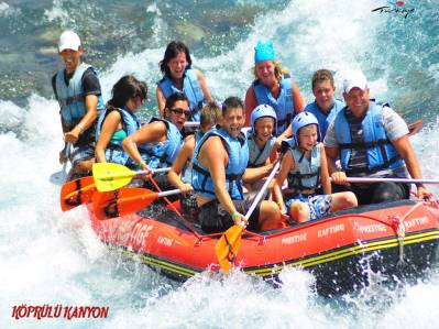 Rafting Turu - Side Çıkışlı